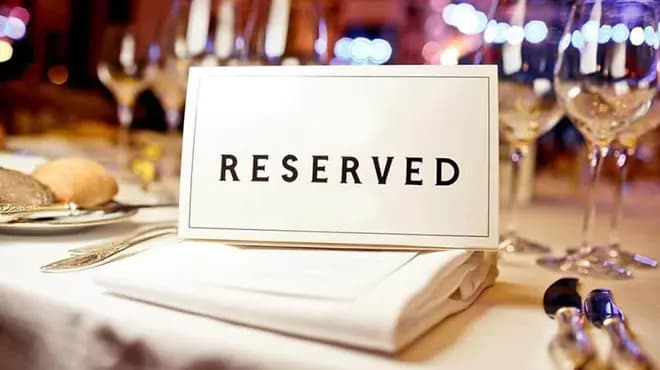 Table Reservation & Booking